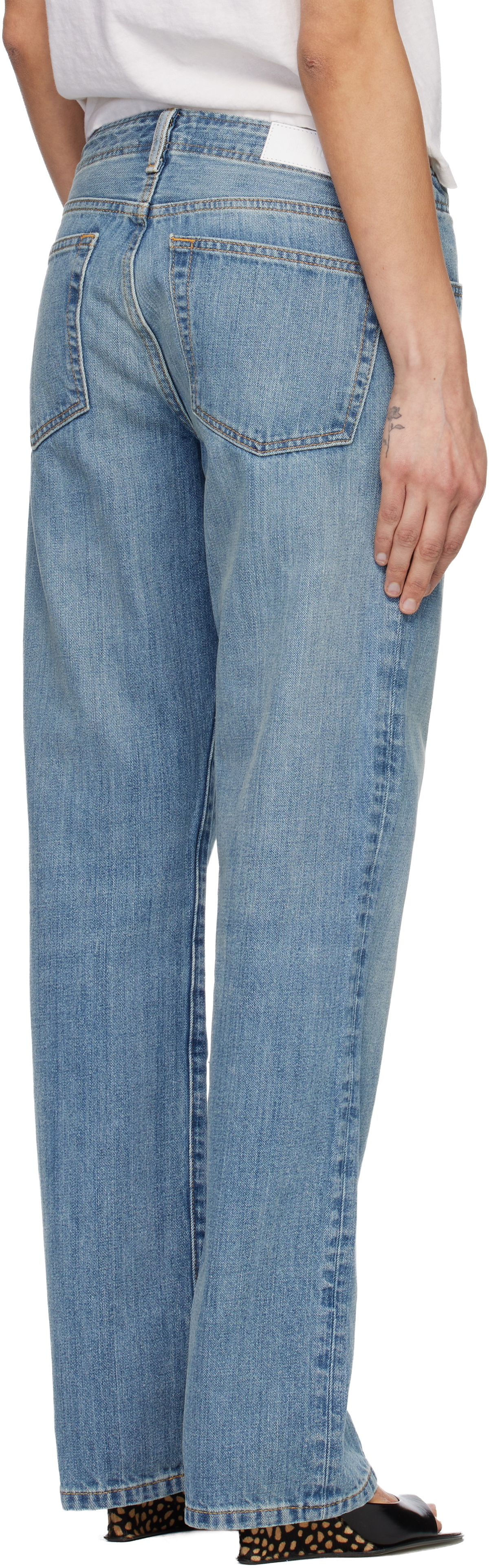 Re/Done Blue 'The Sanasa' Jeans