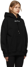 KIMHĒKIM Black Small Logo Hoodie