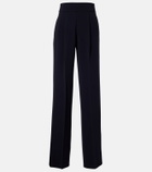 Max Mara Pleated cady straight pants
