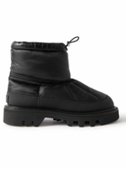 Sacai - Quilted Shell Boots - Black