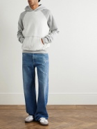 Les Tien - Fleece and Cotton-Jersey Hoodie - Gray