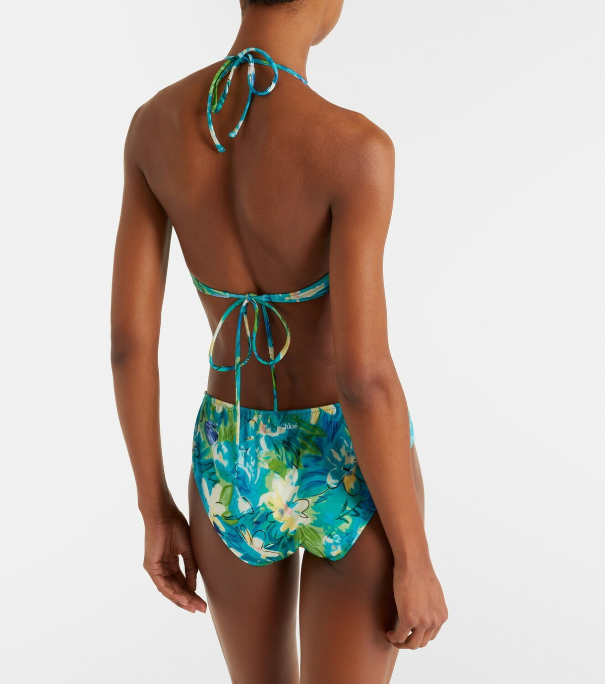 Chloé Floral bikini bottoms