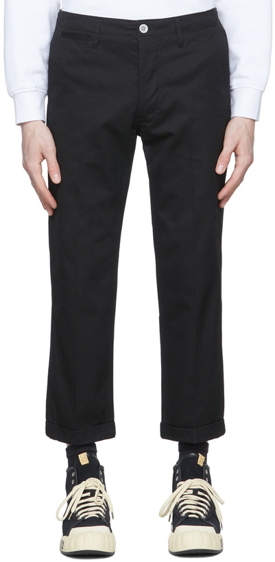 Photo: Visvim Black Cotton Trousers