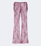 Bananhot Allen lace wide-leg pants