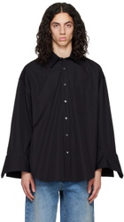Marina Yee Black Maxi Shirt