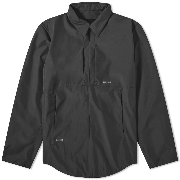 Photo: Norse Projects Men's Jens Gore-Tex Shirt Jacket in Black