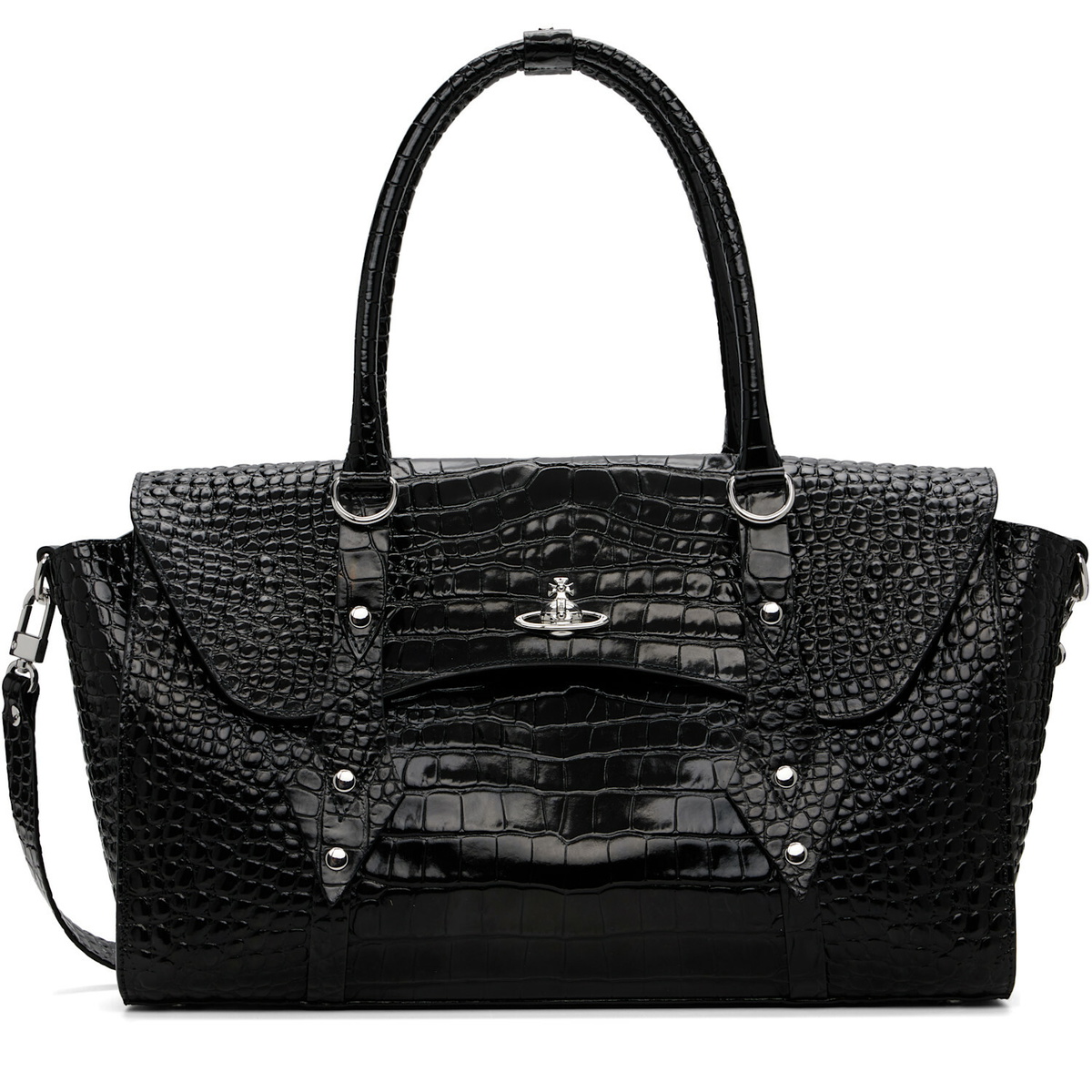 Vivienne Westwood Black Bettina Medium Hand Bag