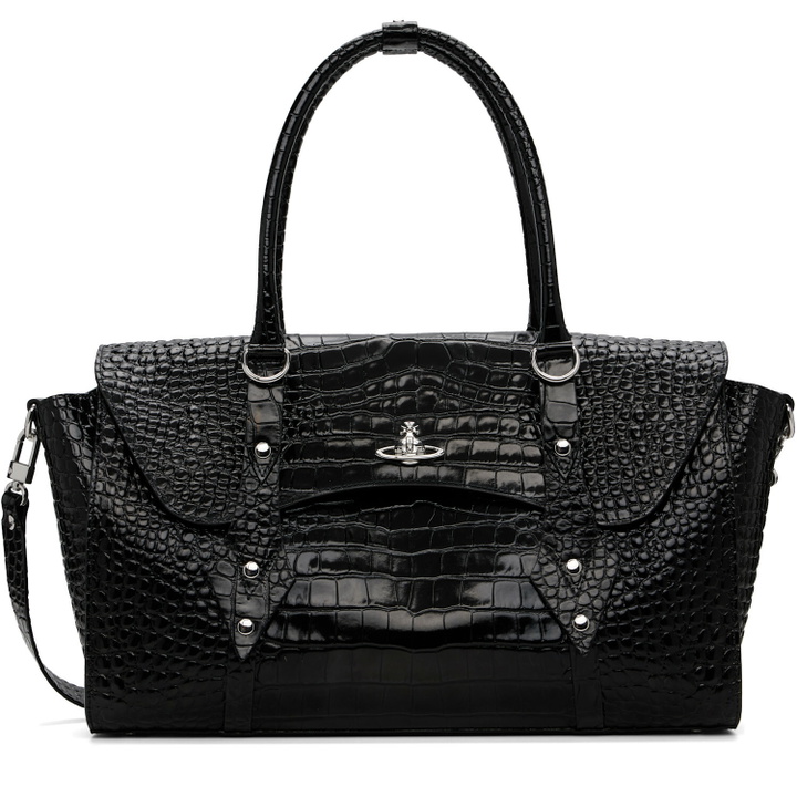 Photo: Vivienne Westwood Black Bettina Medium Hand Bag