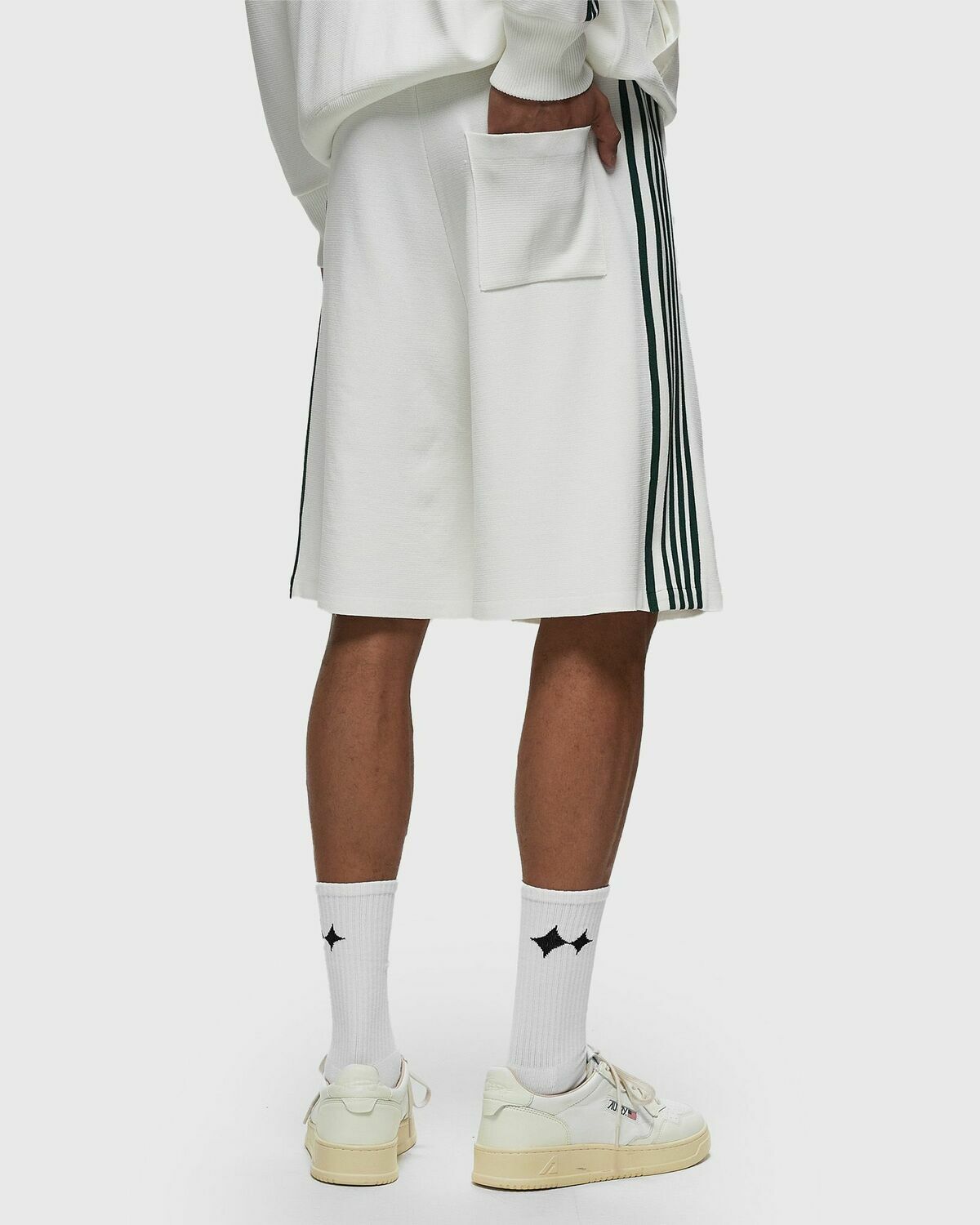 Autry Action Shoes Shorts Main Green/White Casual Shorts