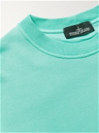 Stone Island Shadow Project - Logo-Appliquéd Cotton and Lyocell-Blend Jersey Sweatshirt - Blue