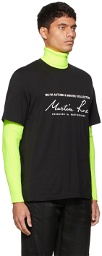 Martine Rose Black Classic Logo T-Shirt