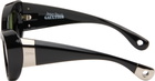 Jean Paul Gaultier Black 'The Parisian Cat' Sunglasses