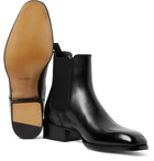 TOM FORD - Hainaut Polished-Leather Chelsea Boots - Black