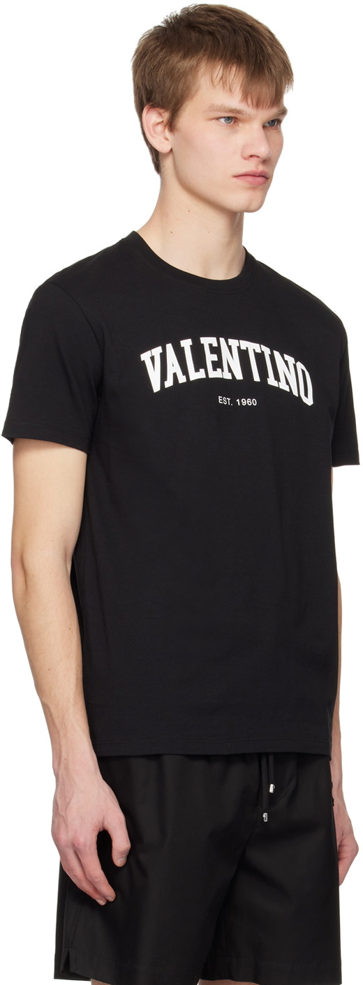 Valentino Black Print T-Shirt
