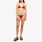 Frankies Bikinis Women's Pamela Zeus Bikini Top in Anderson Red