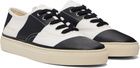 JACQUEMUS White & Black 'The Féfé' Sneakers
