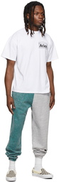 Aries Green & Grey Colorblock Lounge Pants