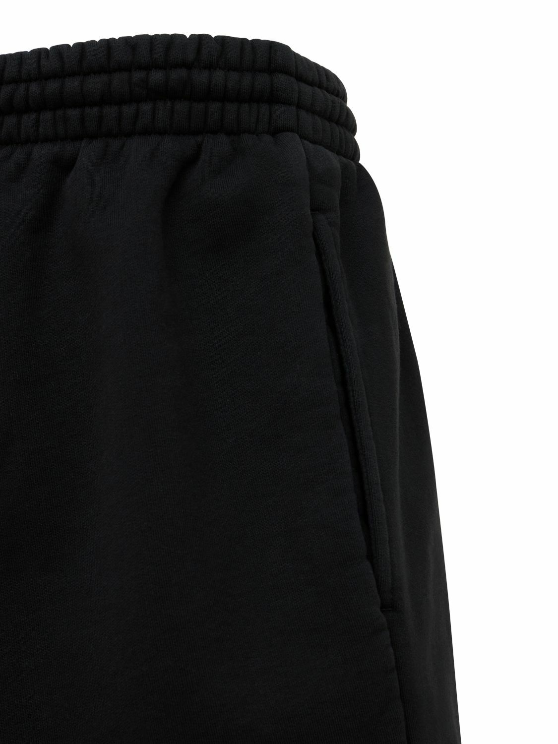 BALENCIAGA - Logo Cotton Sweat Shorts Balenciaga