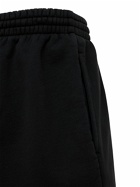 BALENCIAGA - Logo Cotton Sweat Shorts