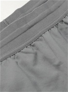 Nike Training - Tapered Jersey-Panelled Dri-FIT Yoga Sweatpants - Gray