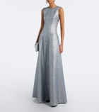 Emilia Wickstead Nodin tweed gown