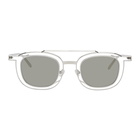 Thierry Lasry Silver and Grey Gendery Sunglasses