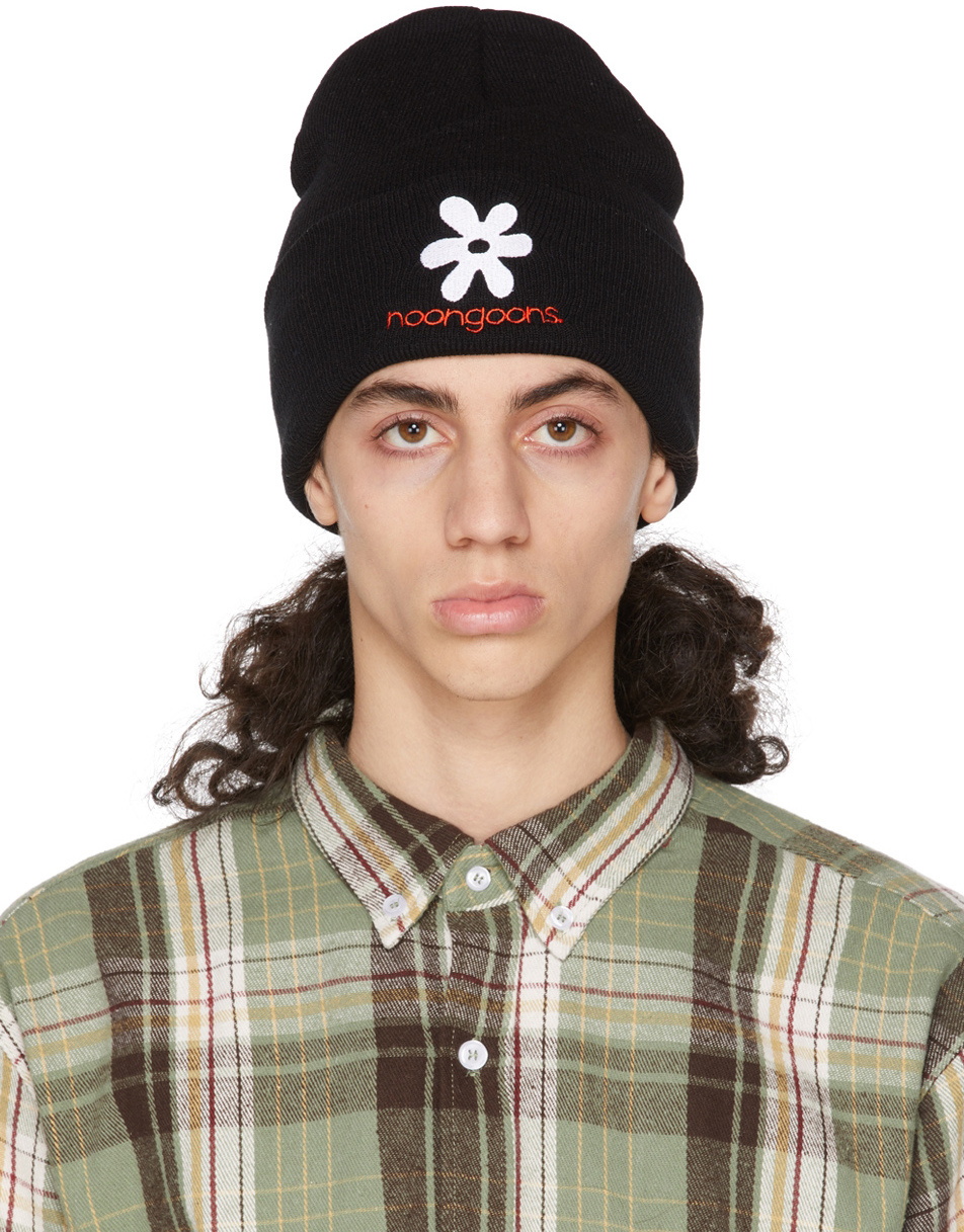 Noon Goons Black Bloom Beanie Noon Goons