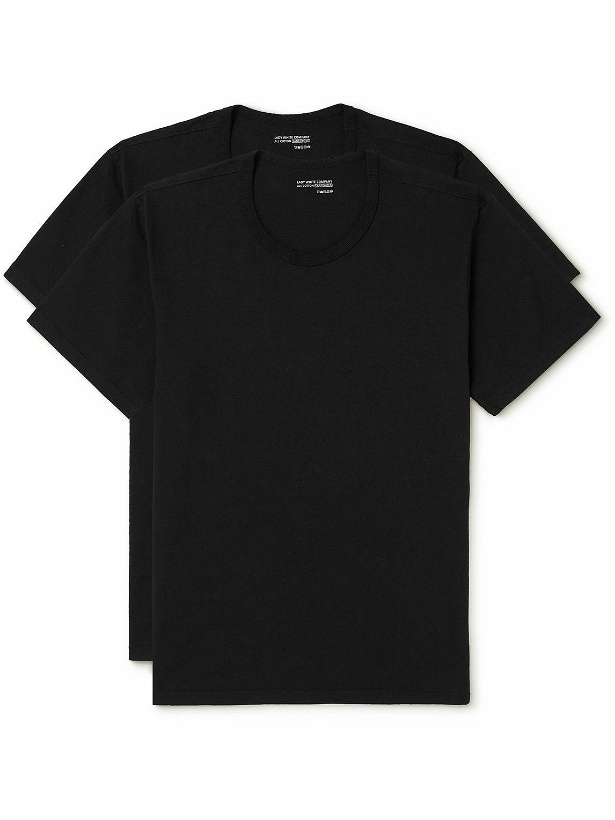 Photo: Lady White Co - Two-Pack Cotton-Jersey T-Shirts - Black