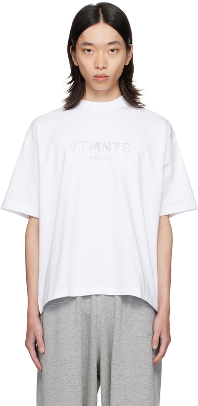 Photo: VTMNTS White Paris Crystal T-Shirt