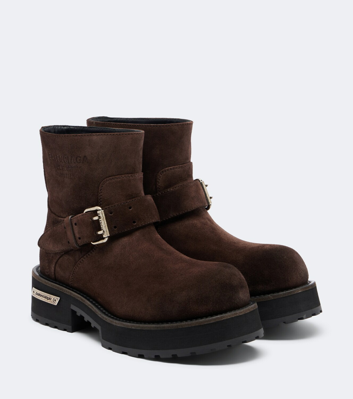 Balenciaga Venom Mini suede ankle boots