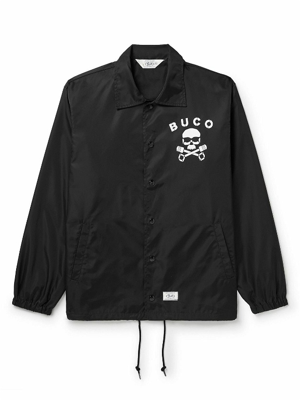 Photo: THE REAL MCCOY'S - Buco Printed Shell Coach Jacket - Black