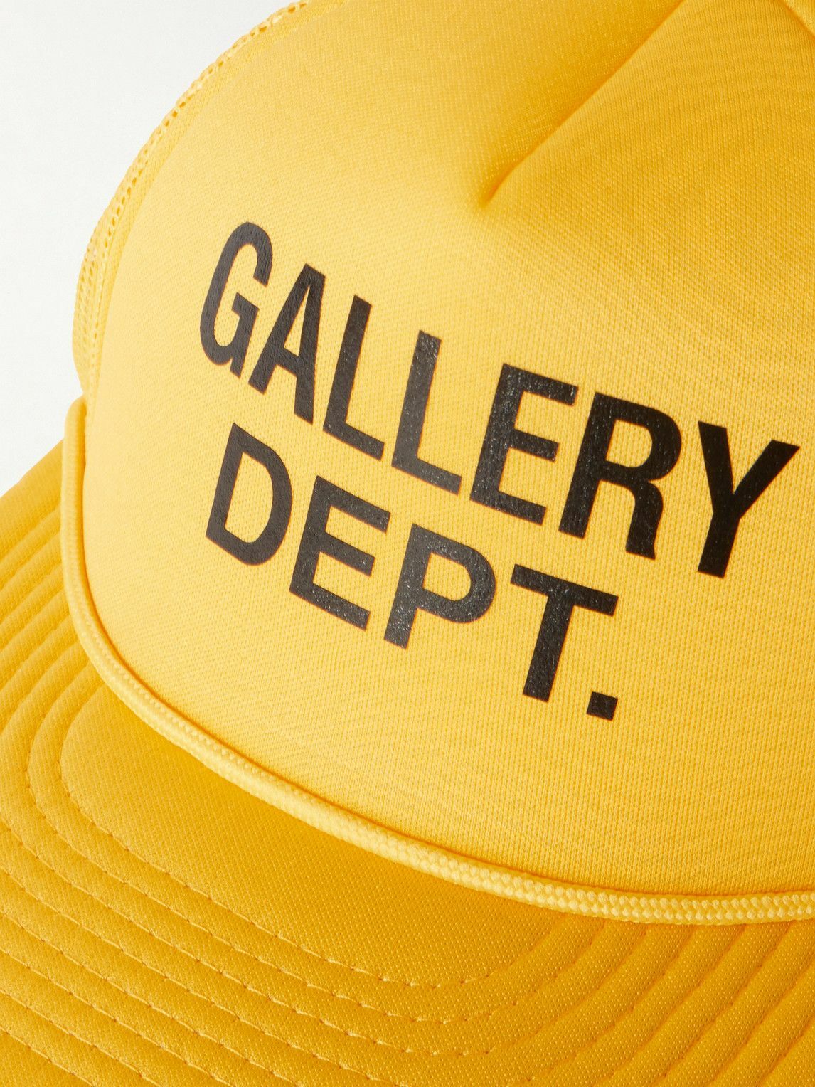 Gallery Dept. - Logo-Print Foam and Mesh Trucker Cap