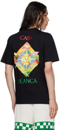 Casablanca Black 'Les Elements' T-Shirt