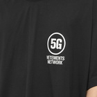 Vetements Men's 5G Logo T-Shirt in Black