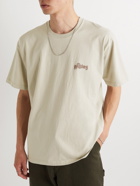 Neighborhood - Logo-Print Cotton-Jersey T-Shirt - Neutrals