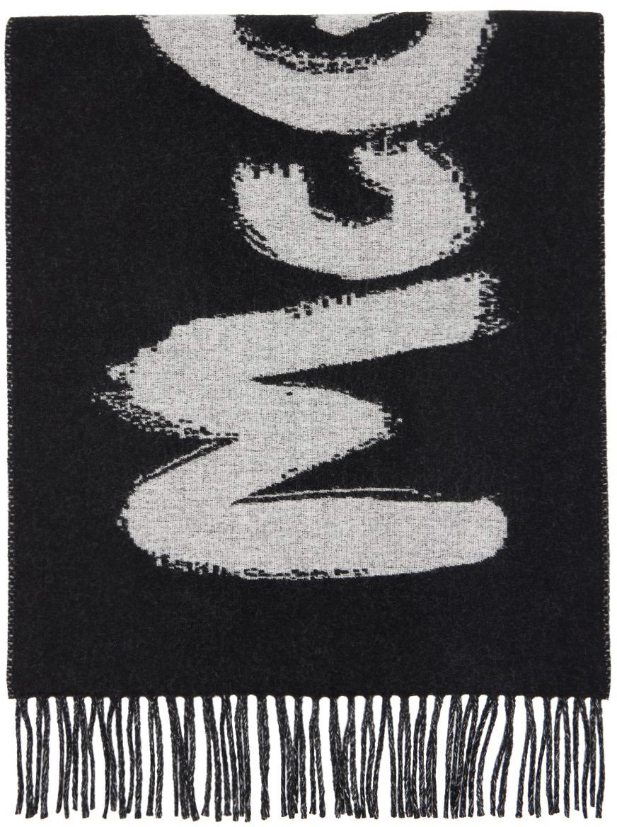 LARGE SQUARE SCARF GRAFFITI THE WORLD main image 1