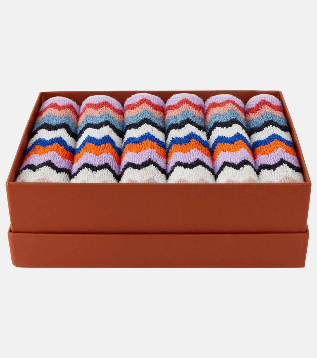Missoni Riverbero set of 6 terry face towels
