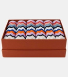 Missoni Riverbero set of 6 terry face towels