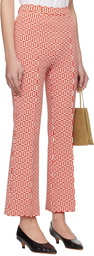 High Sport Orange & White Charlie Trousers