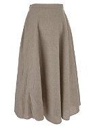 Valentino Linen Skirt