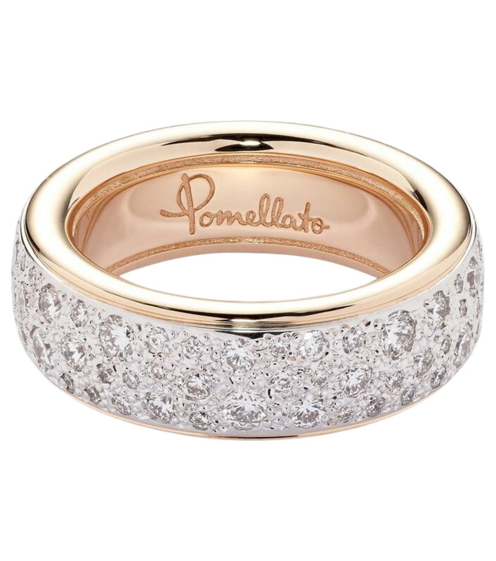 Photo: Pomellato Iconica 18kt rose gold ring with diamonds