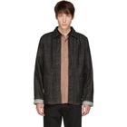 A.P.C. Black Kerlouan Denim Jacket