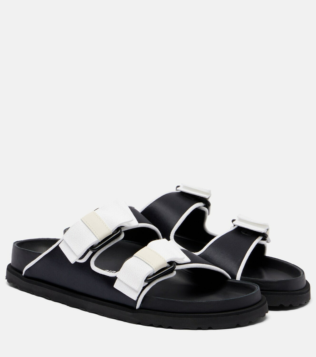 Birkenstock 1774 Arizona bow-detail satin sandals