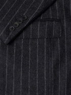 Rubinacci - Pinstriped Virgin Wool-Flannel Suit - Gray