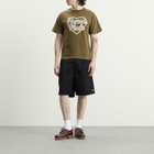 Human Made Men's Color Heart T-Shirt in Olive Drab