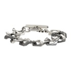 ALMOSTBLACK Silver Big Chain Bracelet