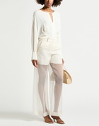 Peserico Womens Pants Cream