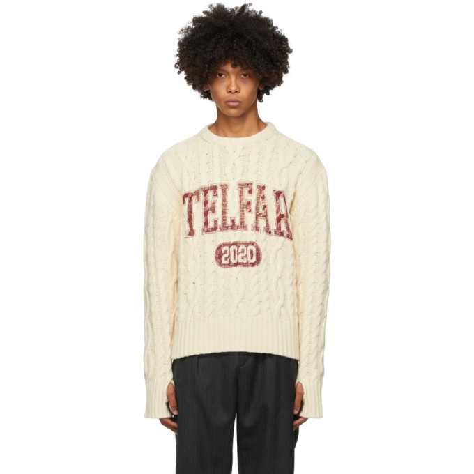 Photo: Telfar Off-White Thumbhole Sweater