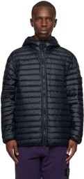 Stone Island Navy Packable Down Jacket