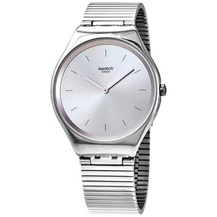 Photo: Swatch Skinpole Quartz Grey Dial Mens Watch SYXS103GG
